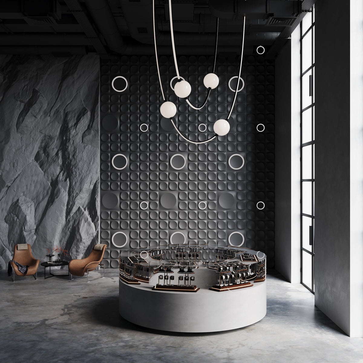 Commercial 3D Wall Panels for Retail Interiors | Kandes