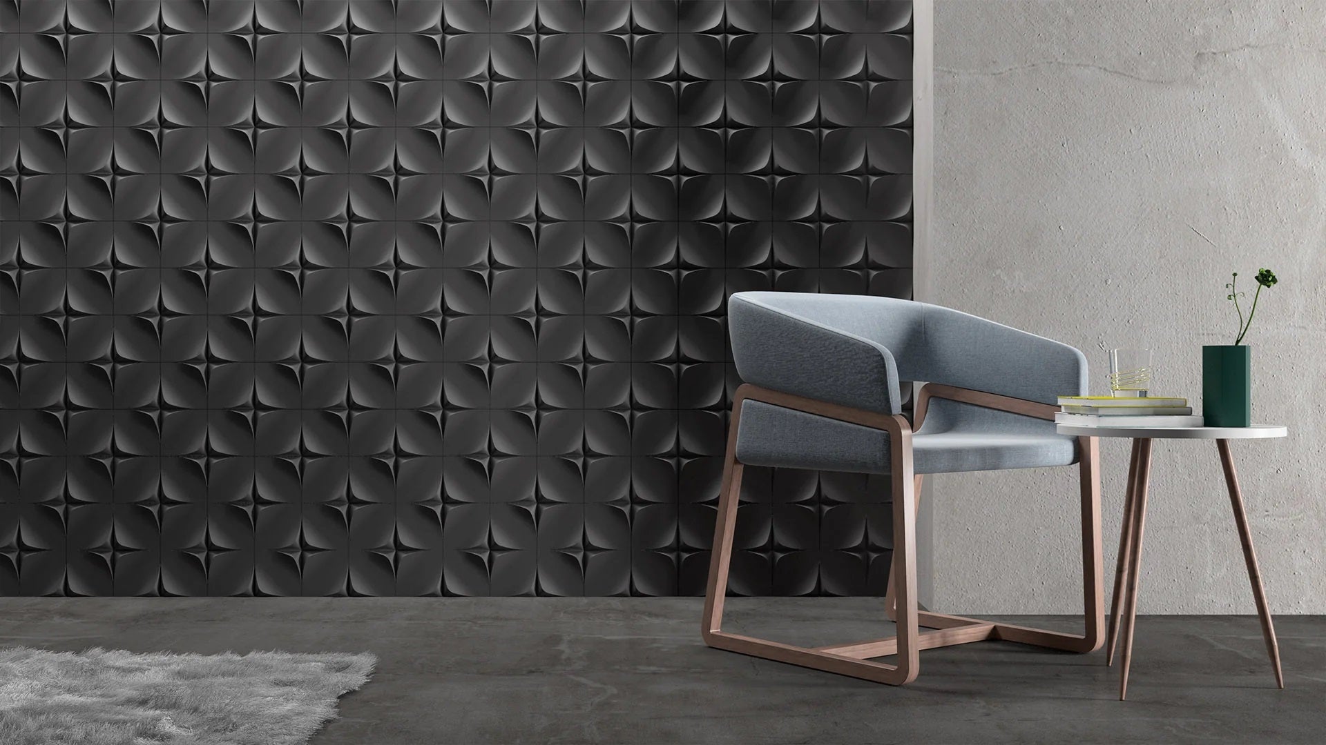 ASTI 3D wall panel — interior example