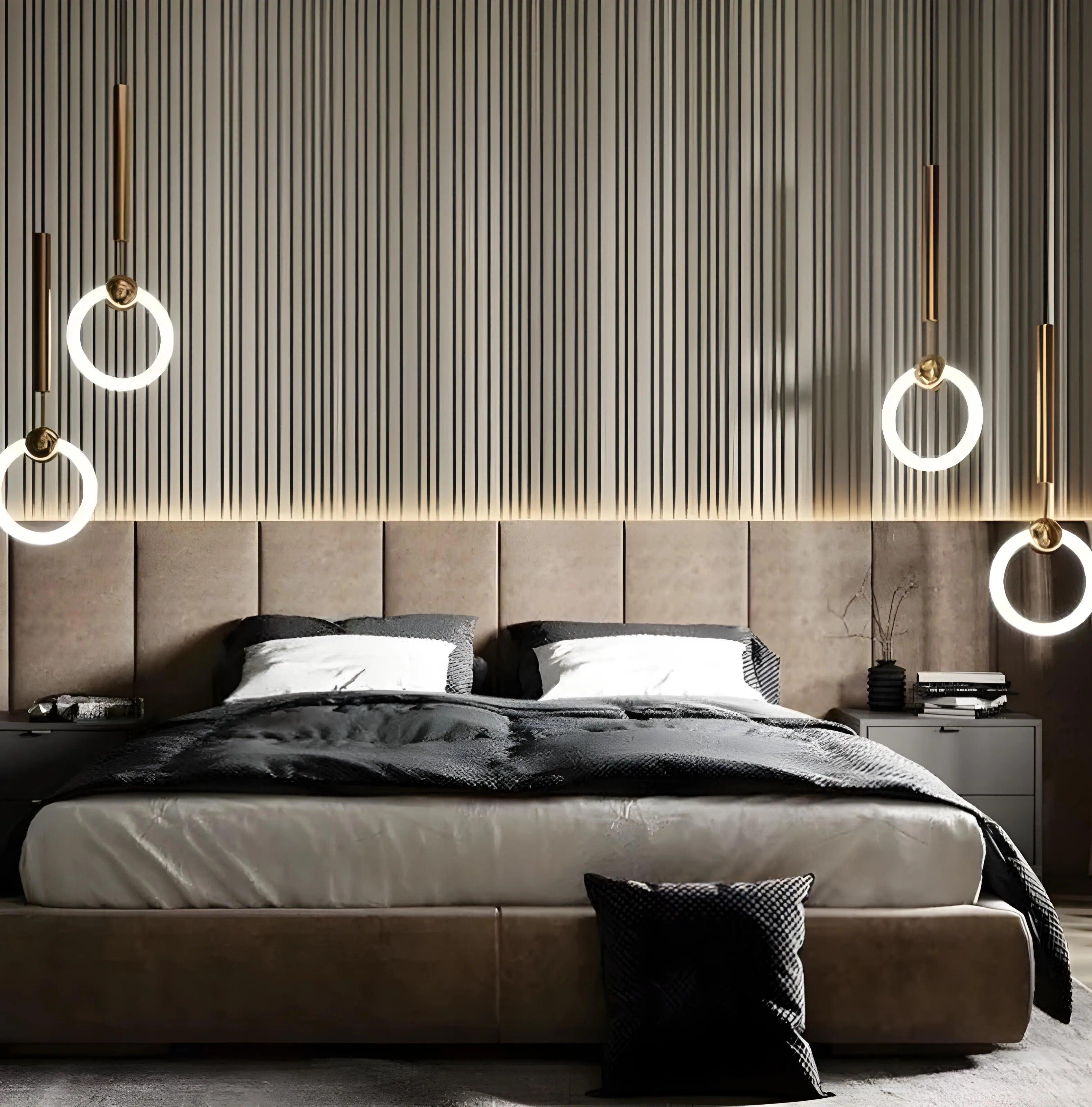 led 3d wall panel gypsum plaster Swiss quality, living room hotel feature wall linear design pastel colours