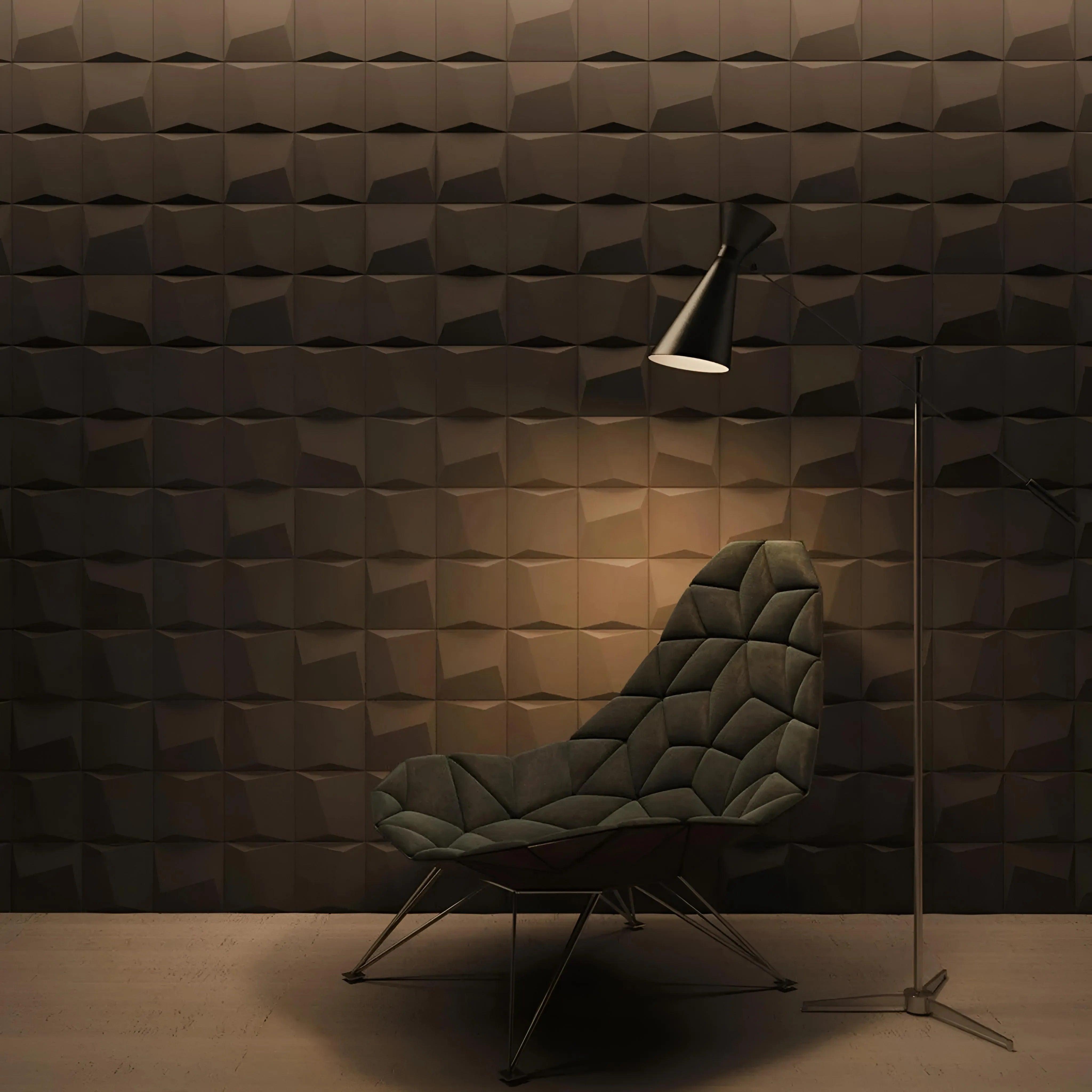 PRISMA 3D wall panel — interior example