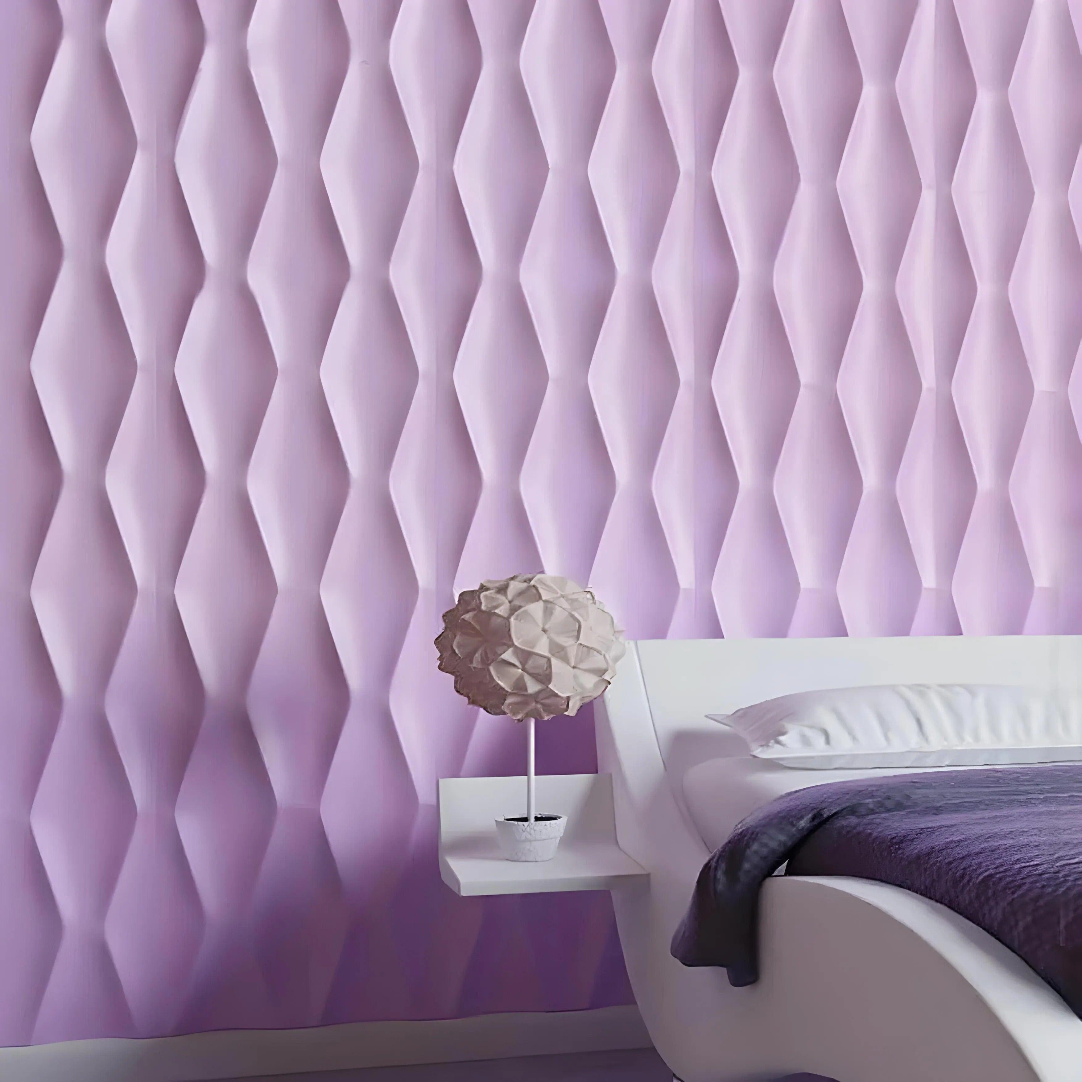 ZIGZAG 3D wall panel — interior example