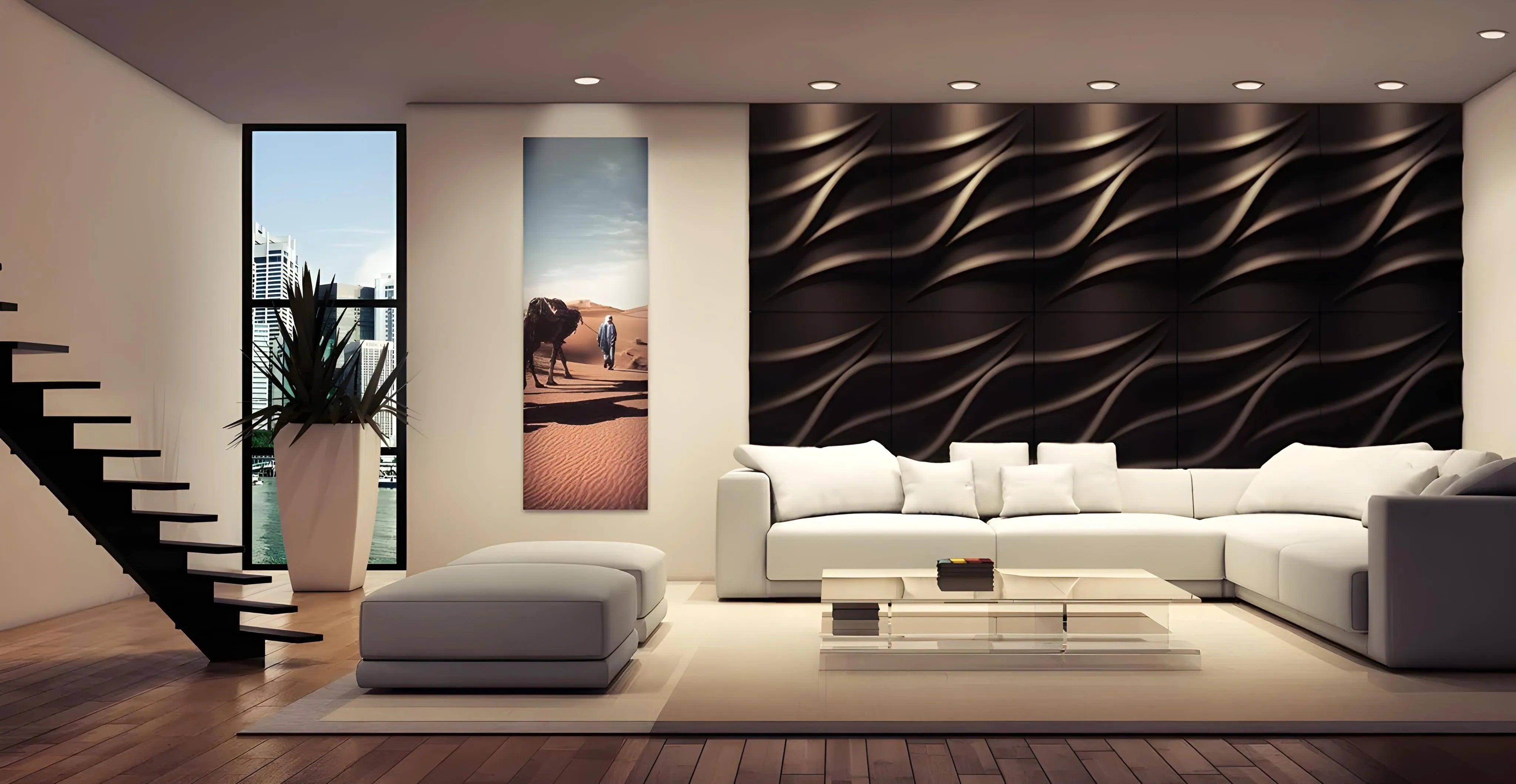 ENIGMA 3D wall panel — interior example