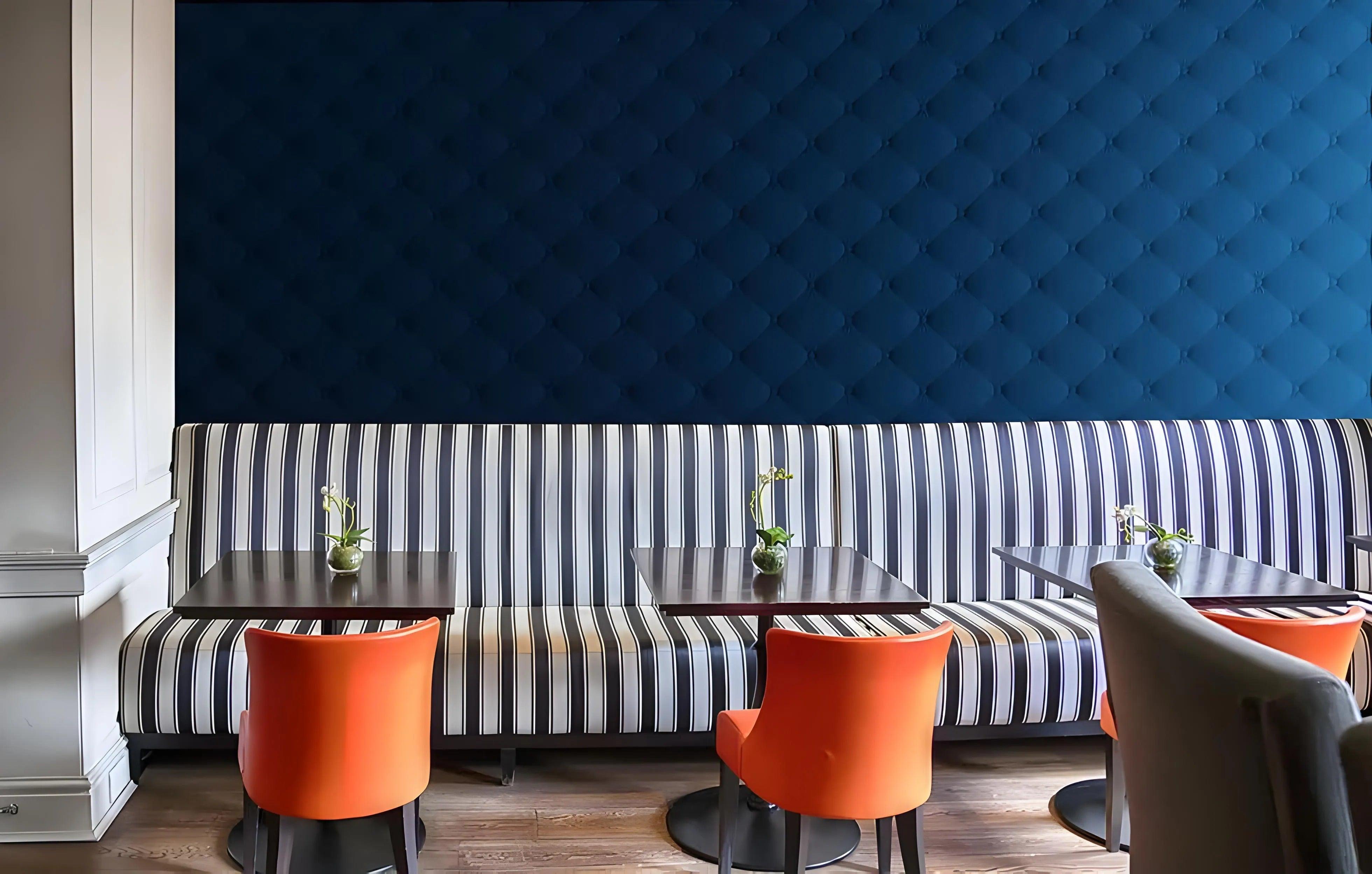 BUTTON 3D wall panel — interior example
