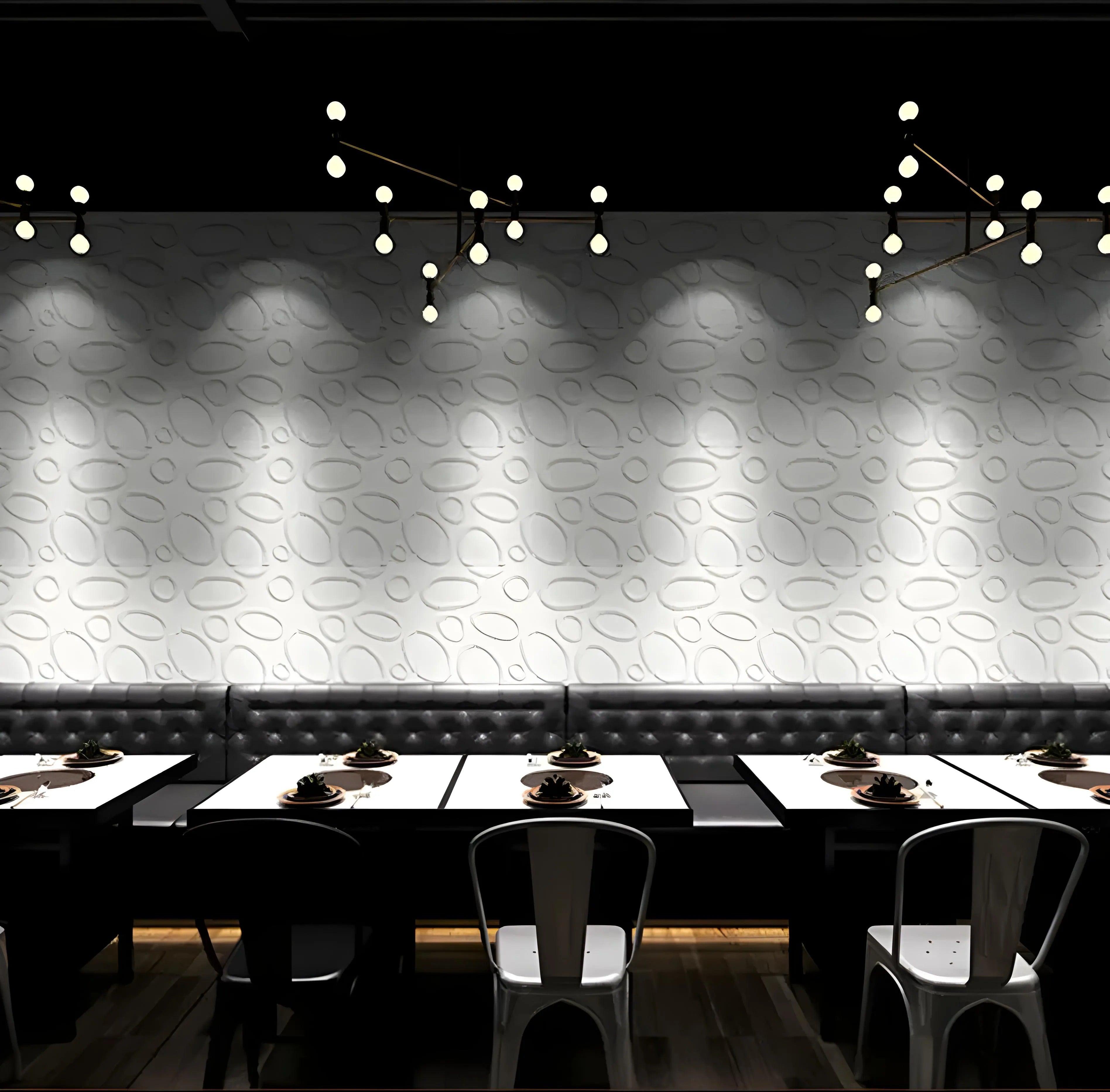 PEBBLE 3D wall panel — interior example
