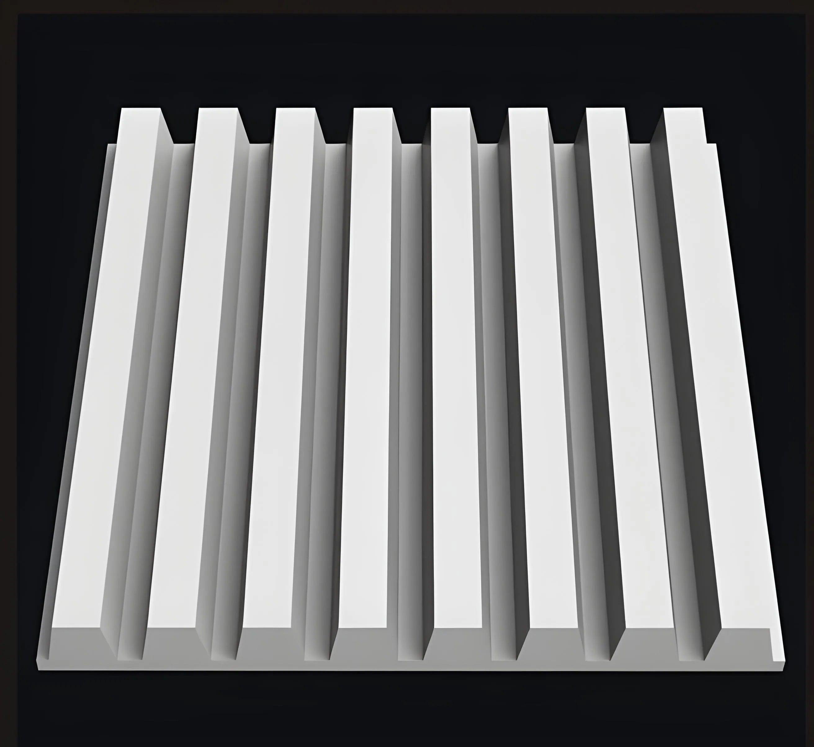 product photo 3d wall panel gypsum with led linear lines design clean and modern Swiss quality