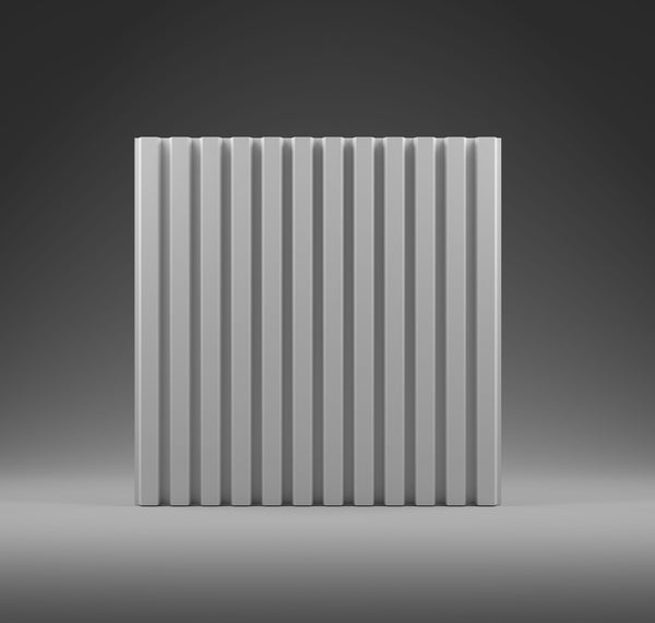 Sample — GYPSUM 3D WALL PANEL | GRID +LED 0015