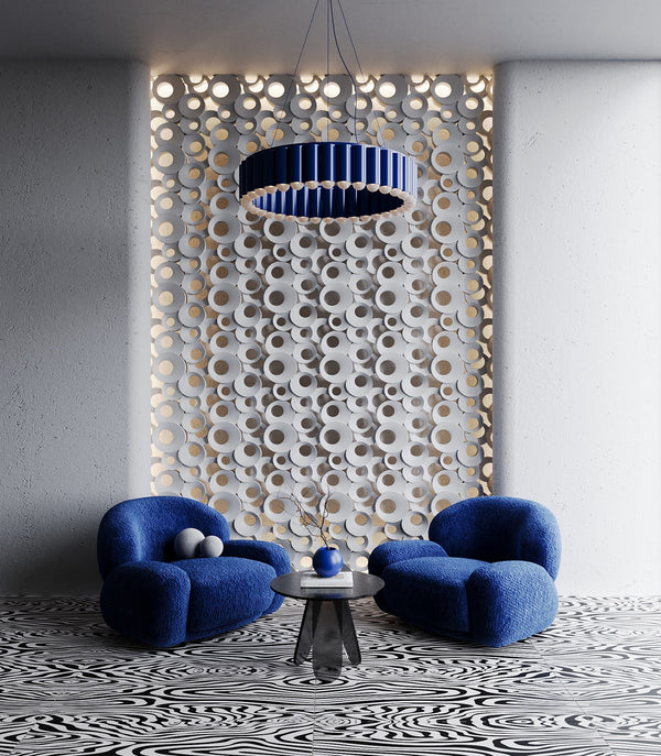 Sample — PANNEAU MURAL 3D EN PLÂTRE | FOAM 0053