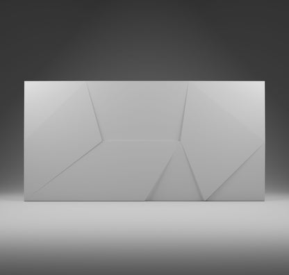 Kandes | Best Quality Gypsum 3D Wall Paneling | Irregular Modern Geometric Pattern