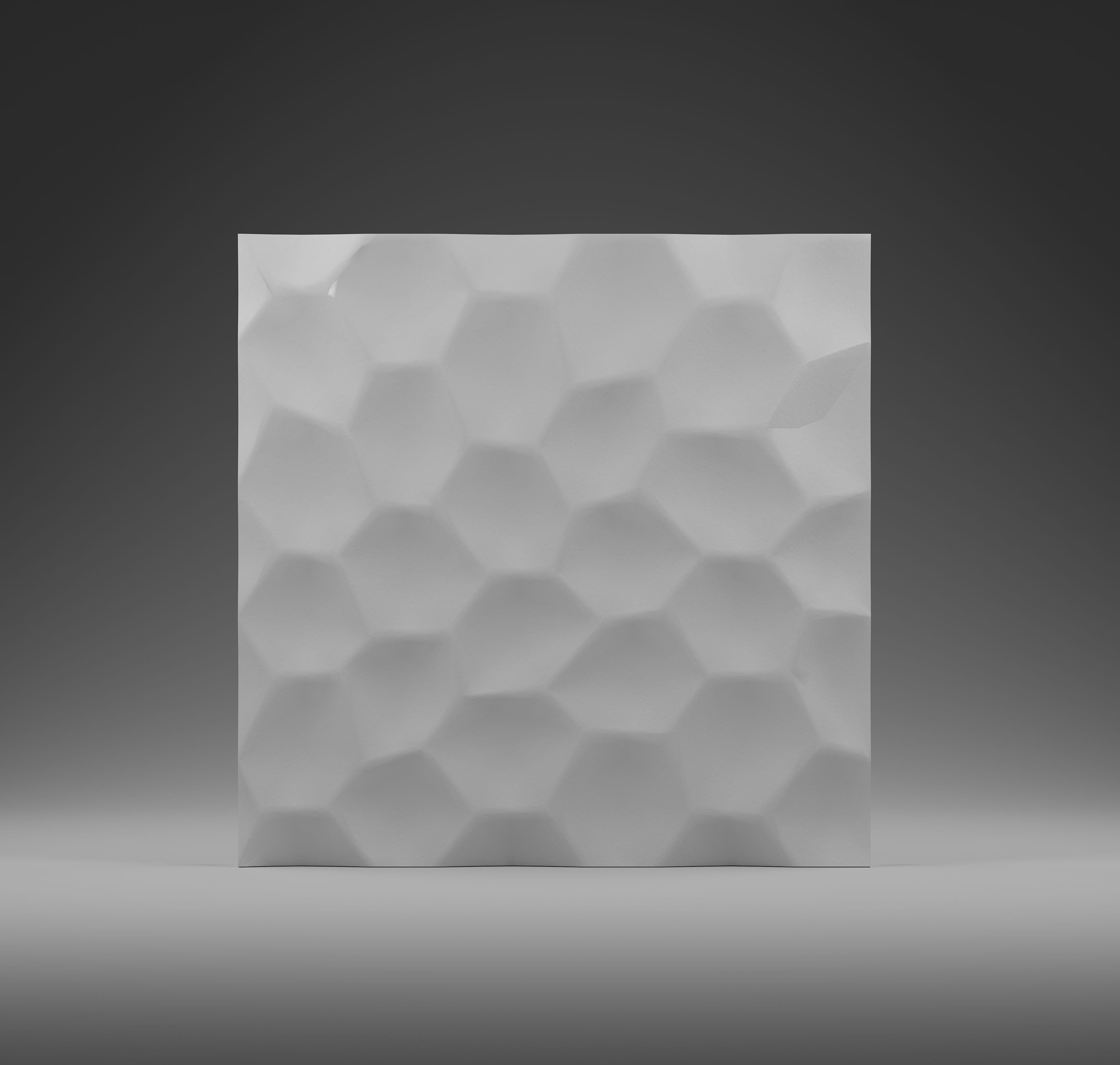 Kandes | Best Quality Gypsum 3D Wall Paneling | Organic Irregular Pattern with small cavities