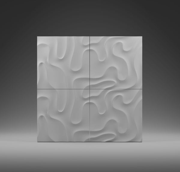 Sample — 3D-WANDPANEEL AUS GIPS | MYSTIC 0136