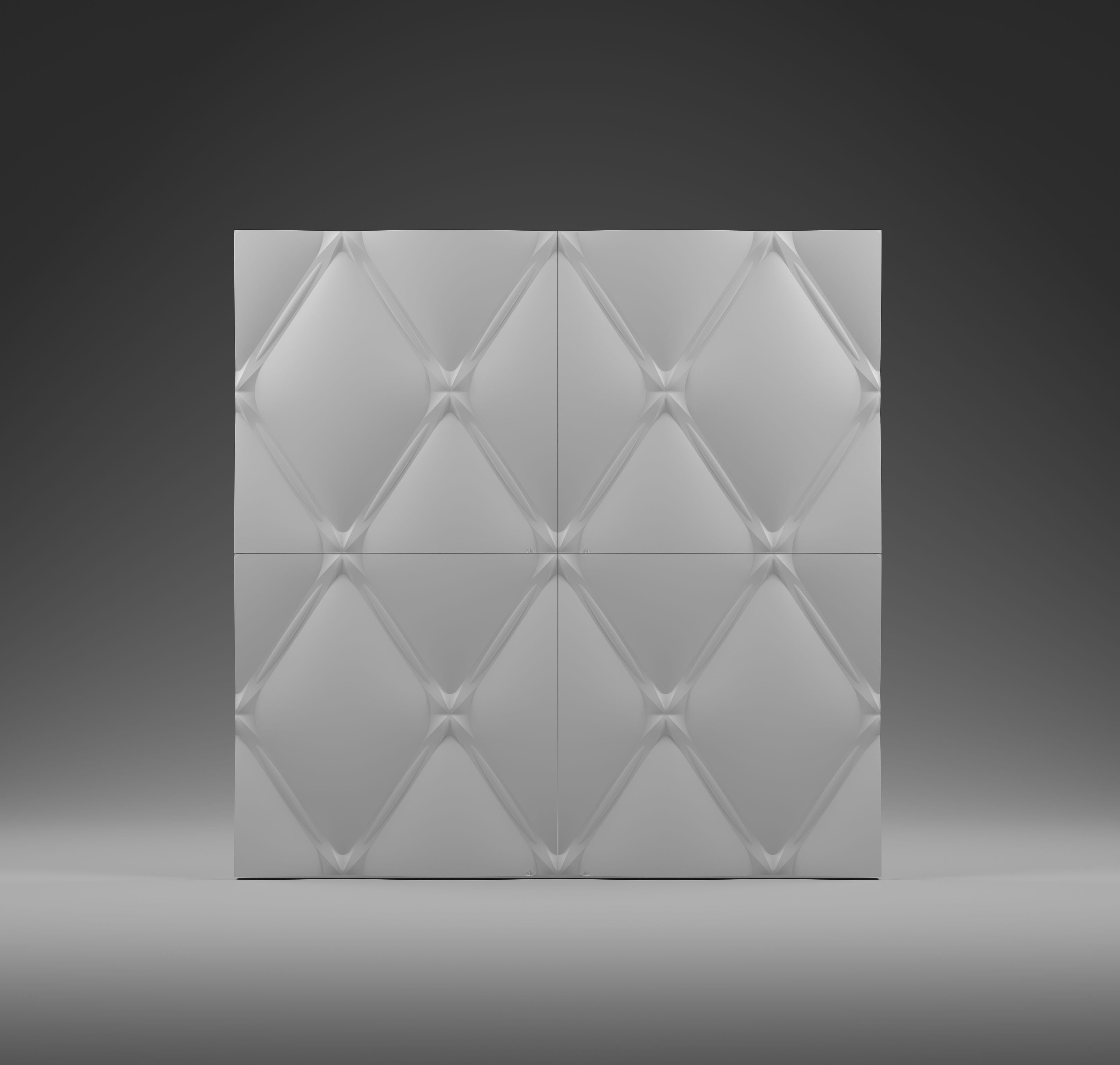 Kandes | Premium Gypsum 3D Wall Paneling | Classic Interior Pattern