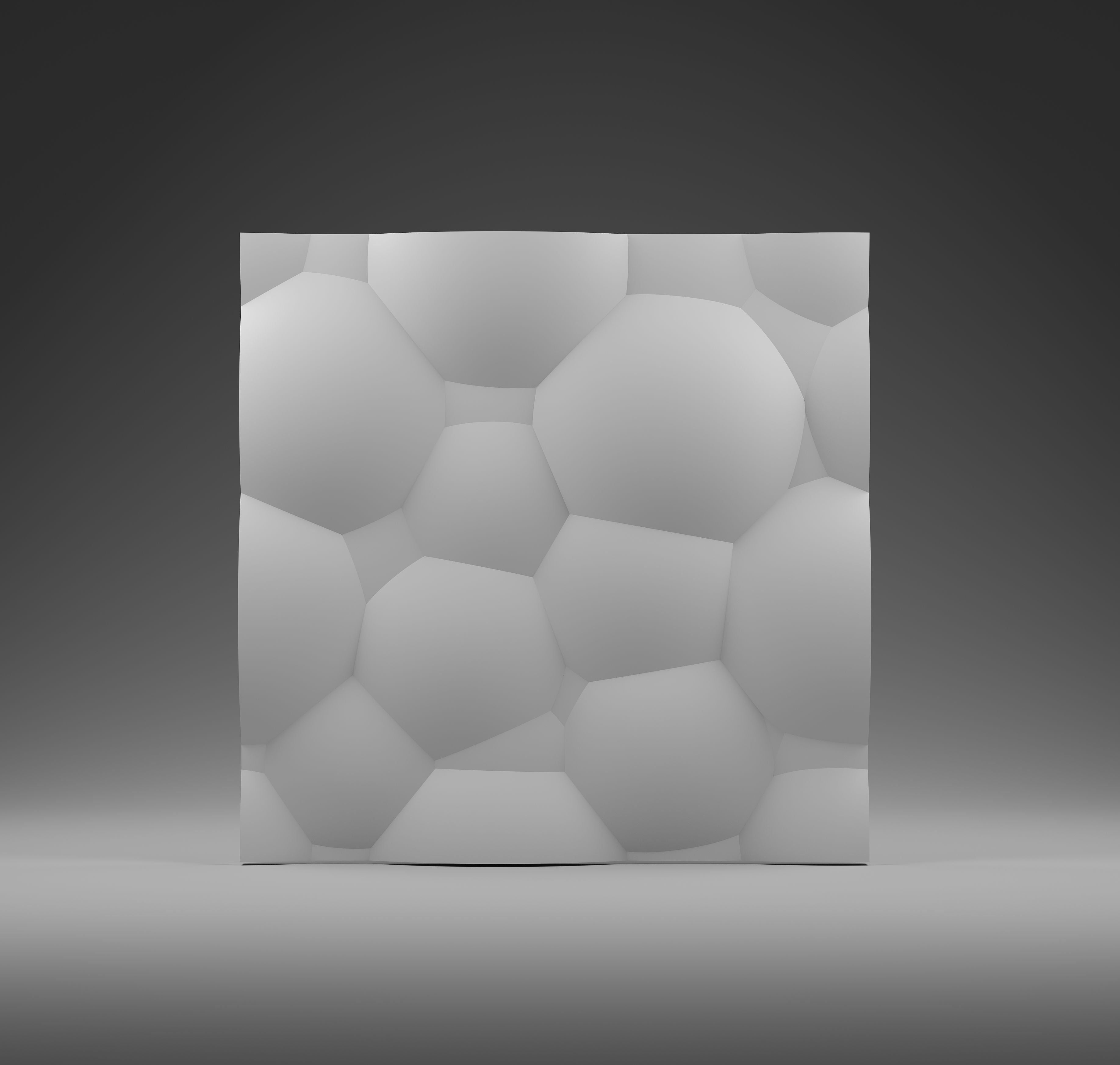 Kandes | Premium Gypsum 3D Wall Panels | Soap Bubble 3d wall panels 