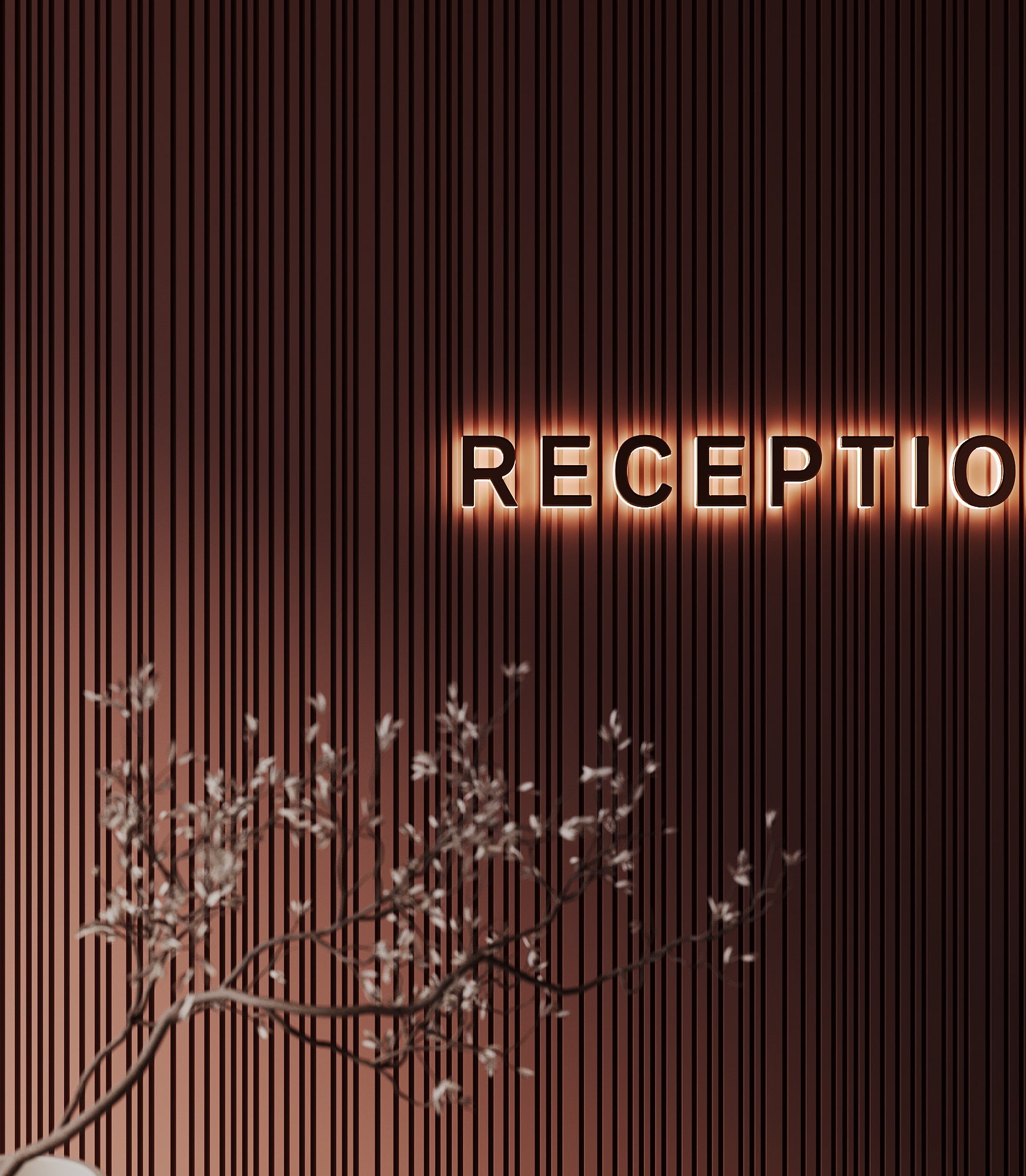 Swiss 3D Wall Panels from Gypsum for commercial and residential projects with LED lighting