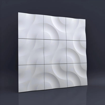 SOOTHE gypsum 3D wall panel sample — surface detail
