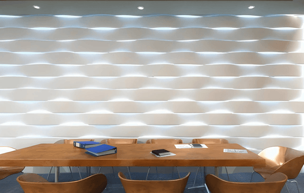 Sample — GIPS 3D WANDPANEEL | CURVE + LED 0085