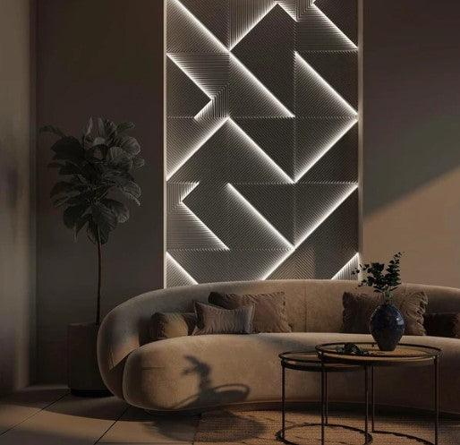Sample — GIPS 3D WANDPANEEL | FUTUR + LED 0042