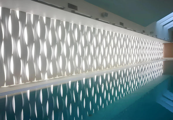 Sample — GIPS 3D WANDPANEEL | AQUA 0018 + LED