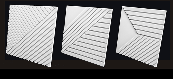 Sample — GYPSUM 3D WALL PANEL | SAMPLE TRINITY S0021