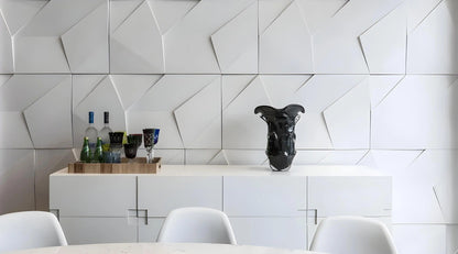 ORIGAMI 3D wall panel — interior example