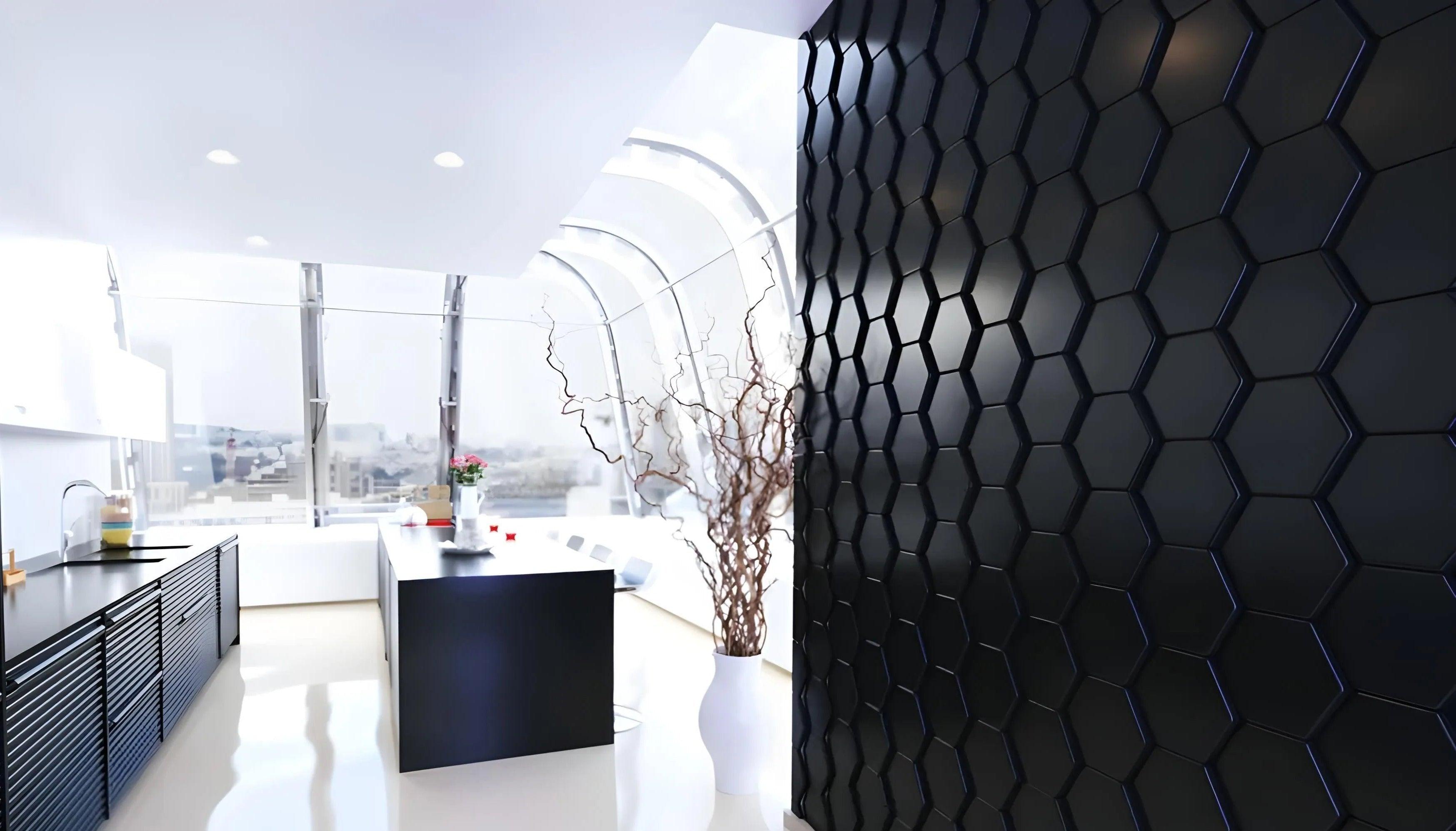 HIVE 3D wall panel — interior example