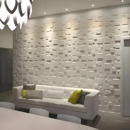 BLOCKS 3D wall panel — interior example