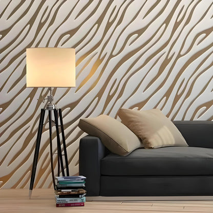 WOOD 3D wall panel — interior example