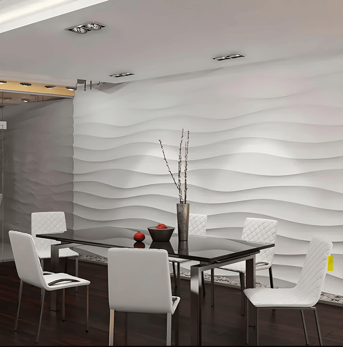 RIPPLE 3D Gypsum Wall Panel — Ripple Wave | Kandes