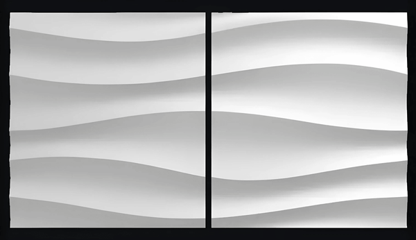 Sample — PANNELLO MURALE 3D IN GESSO | RIPPLE 0076