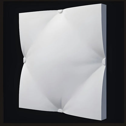 PLUSH gypsum 3D wall panel sample — surface detail