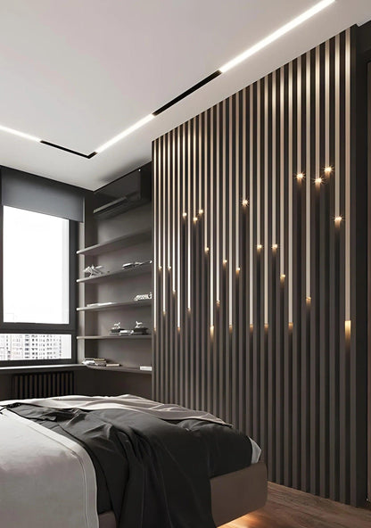 LIGNEO 3D wall panel — interior example